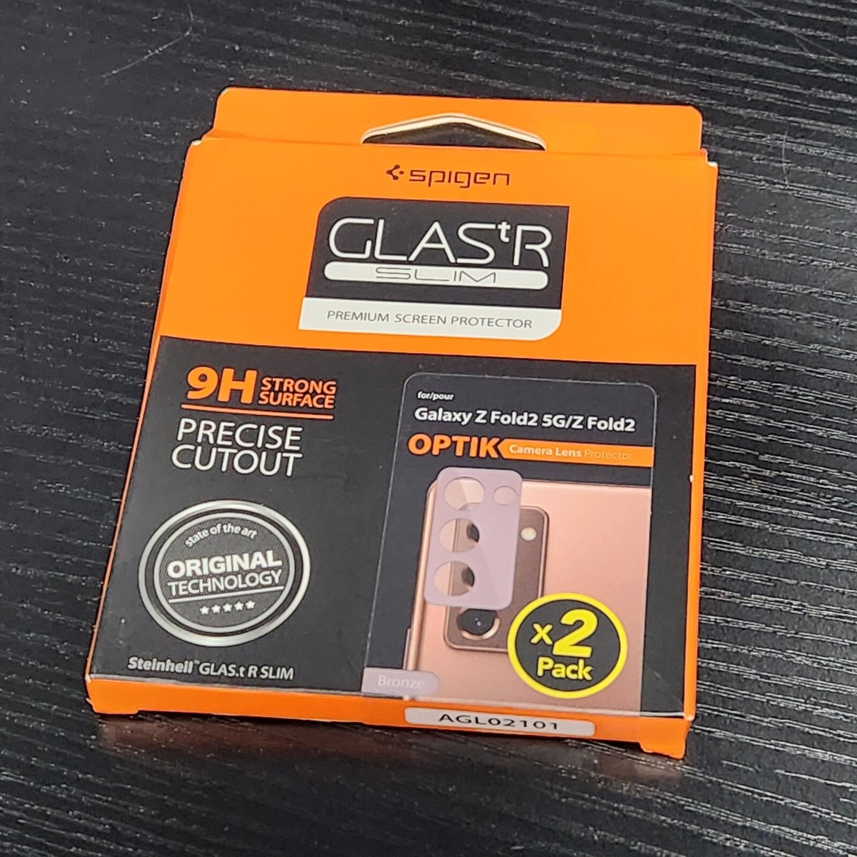 Spigen Bronze Glass Screen Protector Cover For Samsung Z Fold