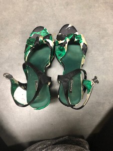 emerald green wedges