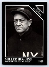 1991 Conlon Collection #101 Miller Huggins Yankees Vintage BASEBALL Card