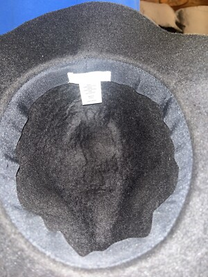 New York Company Wool Felt Fedora w/ Curved Brim One Size | eBay display picture 3