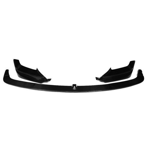 For BMW F06 F12 F13 650i M-Sport Glossy Black Front Bumper Lip Spoiler Splitters - Picture 10 of 13