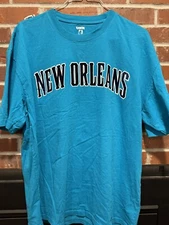 Unk New Orleans Hornets Rare Vintage Size XXL Y2K Velvet Embossed Raised Logo
