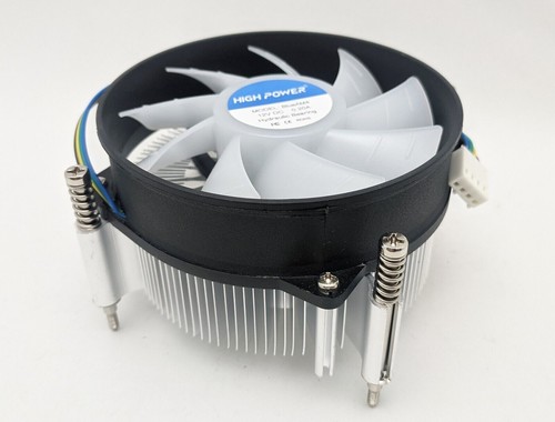 New HIGH POWER® Blue LED Fan Intel Socket LGA-1700 CPU Cooler for i9/i7/i5 PC - Picture 3 of 9