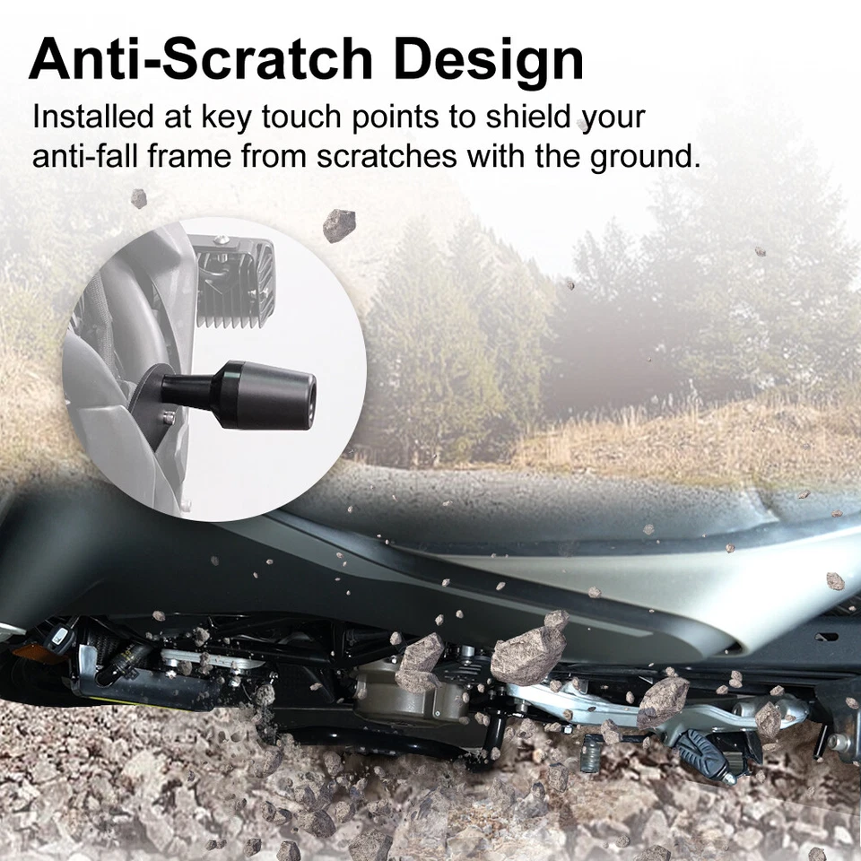 Fit For Kawasaki VULCAN 650/S 2015-2024 Frame Sliders Crash Pads Protection - Изображение 4 из 4