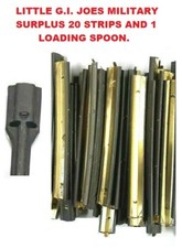 NEW USGI STRIPPER CLIPS WITH SPOONS 5.56/.223 LOT OF 20 With  Speed Loader