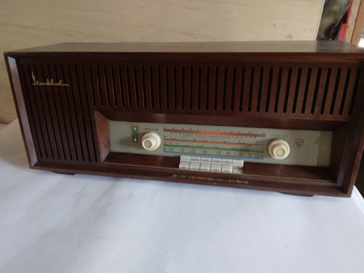 Vintage Blaupunkt Stockholm 22250 HIFI Tube Radio | eBay
