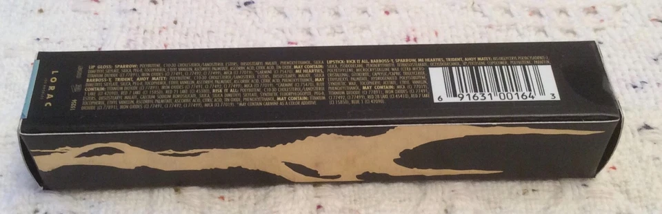 LORAC Pirates of the Caribbean Lipstick Lip Gloss NIB Limited Edition Ahoy Matey - Image 4 of 4