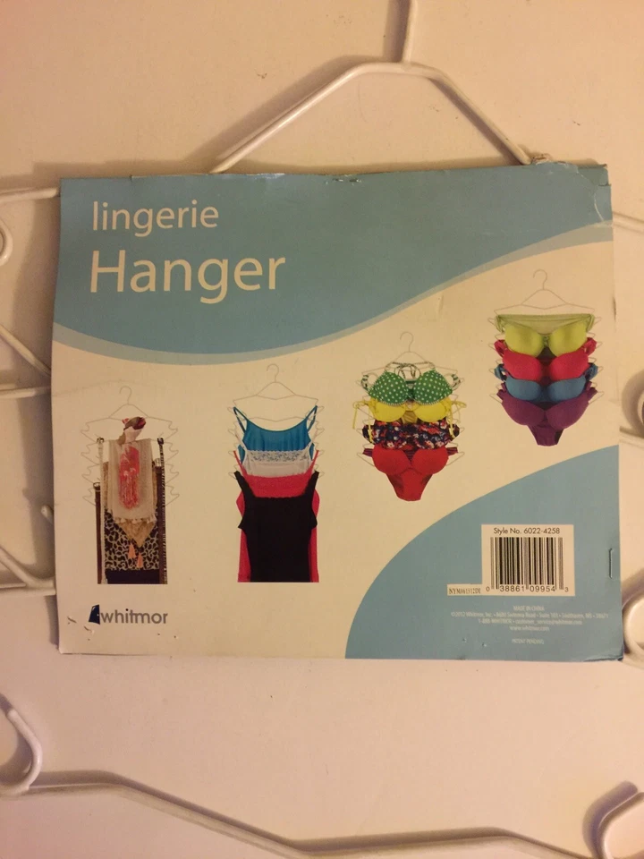 COLGADOR DE LENCERÍA WHITMOR NUEVO + ENVÍO GRATUITO Foto 4 de 4