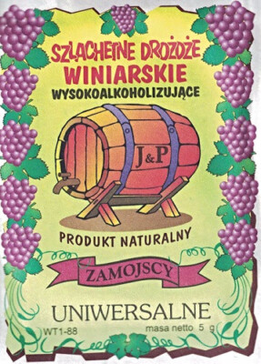 Weinhefe Zamojscy Trockenhefe Universal Hefe für 25L ORIGINAL!