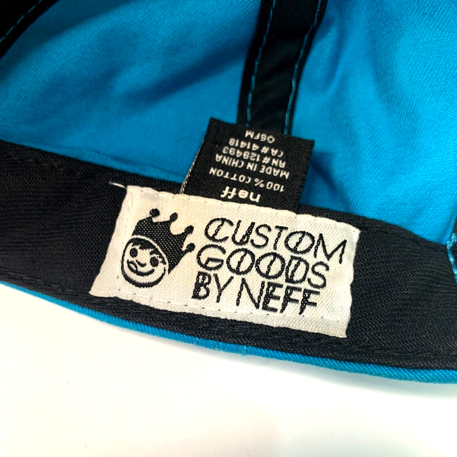 NEFF Ball Cap Hat  Adjustable Snapback Closure Tu… - image 5