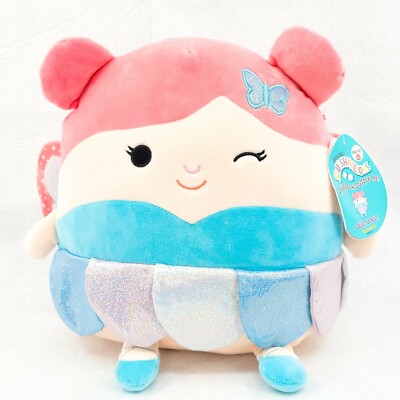 Squishmallow Valentines Day 11'' Maxine Fairy Butterfly Plush 2021