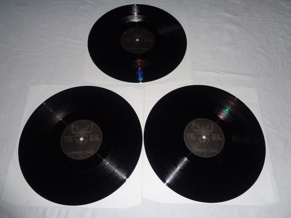 The BUG "London Zoo" 3 x LP 2008 burial aphex twin - Imagem 3 de 3