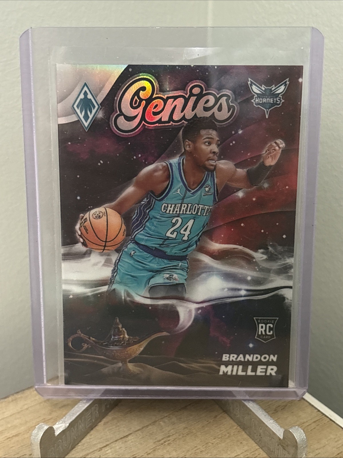2023-24 Panini Phoenix Genies Brandon Miller #24 Case Hit RC Hornets Rookie