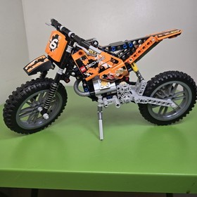 RARE! LEGO Technic: Moto Cross Bike (42007) Complete W/ Instructions No Box