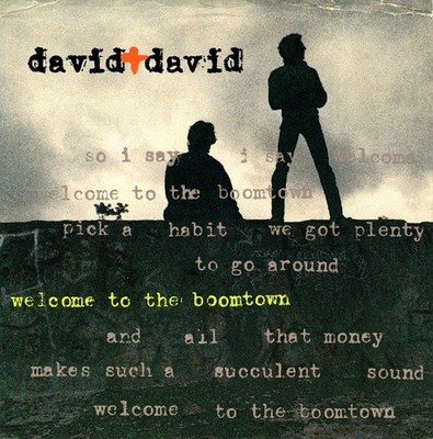 David  David - Welcome To The Boomtown - Used Vinyl Record 7 - G8100z