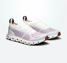 On Cloud 6 Versa Women  s size 7.5 Sneaker Ice/Maroon 170 Retail