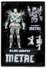 DC Multiverse Dark Nights Metal Figure The Grim Knight Black & White Gold Label