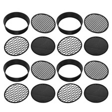 4 Sets Handheld Soil Screen Sifter for Gardening Sieve Sand Sifting Pan