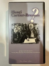 Henri Cartier- Bresson - ? VHS Photography Art Documentary Home Vision Arts