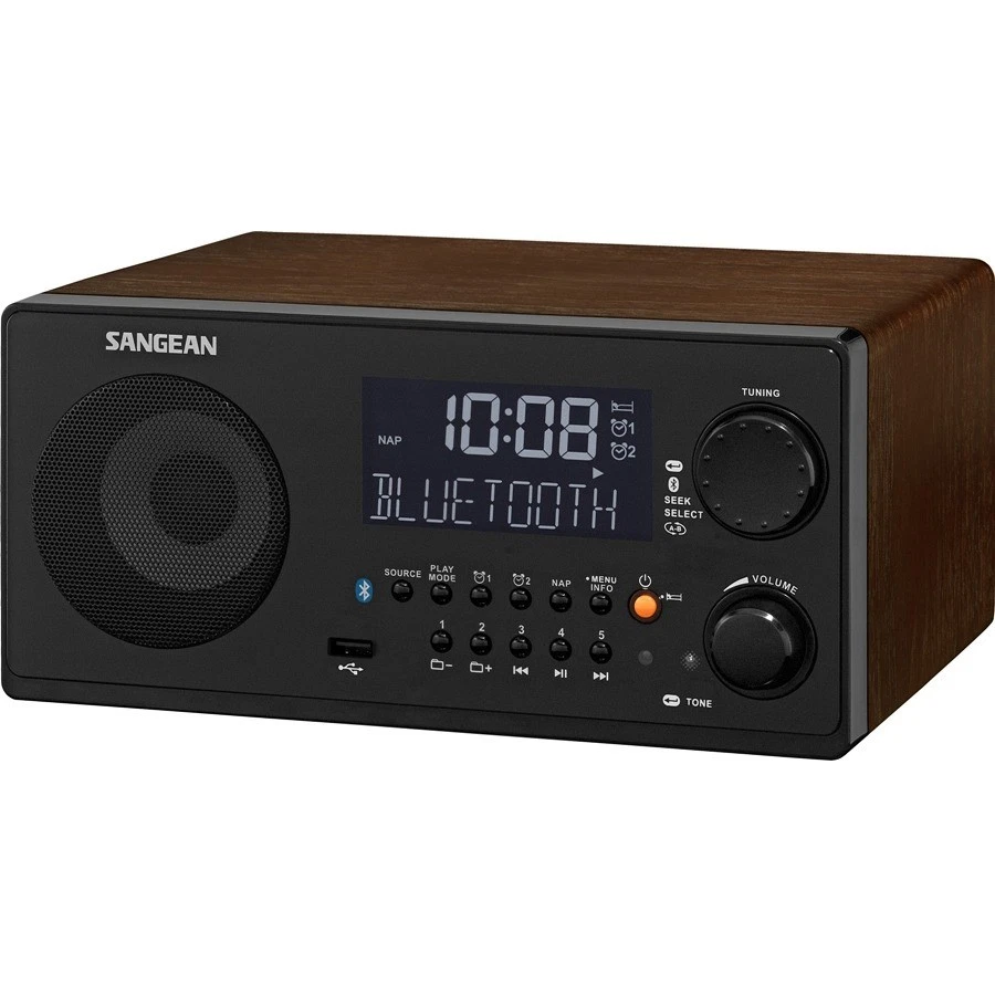 Sangean WR-22BK Digital Receiver Black (wr22bk) - Image 2 of 2