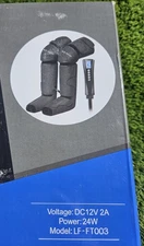 Best Gift Air Compression Foot and Calf Massager with Controller LF-FT002