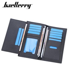 Crocodile Pattern Handbags Men Long Wallets Brand Zipper Coin Pocket Simple Male