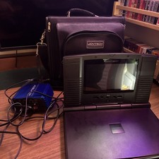 Sony PS2 PlayStation 2 Fat Joytech Schermo LCD con Adattatore Auto e Borsa Auto