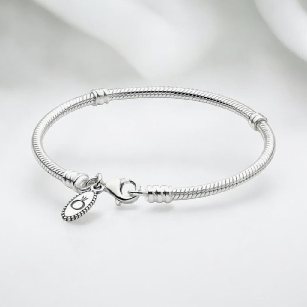 NEW Authentic Pandora Silver Bracelet Snake Chain LOBSTER CLASP