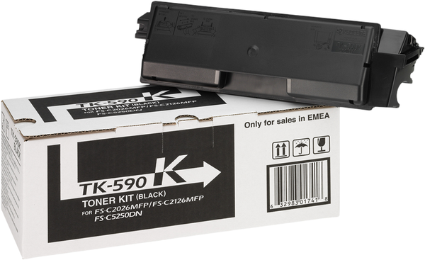 Original Kyocera Toner Schwarz Tk-590K 1T02KV0NL0-image