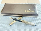BEAUTIFUL  SHEAFFER LADY 632 BLACK TULE FOUNTAIN PEN!!
