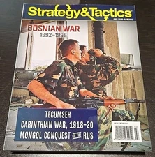 Strategy & Tactics Magazine Issue #351 March/April 2025 Bosnian War