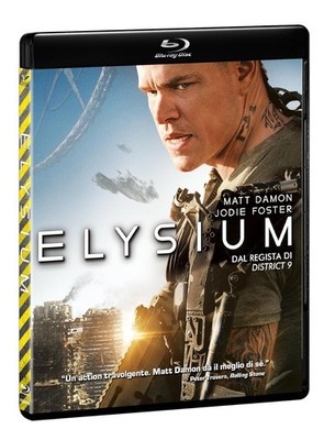 ELYSIUM Blu-ray mit Matt Damon Jodie Foster Neu Sealed 2013