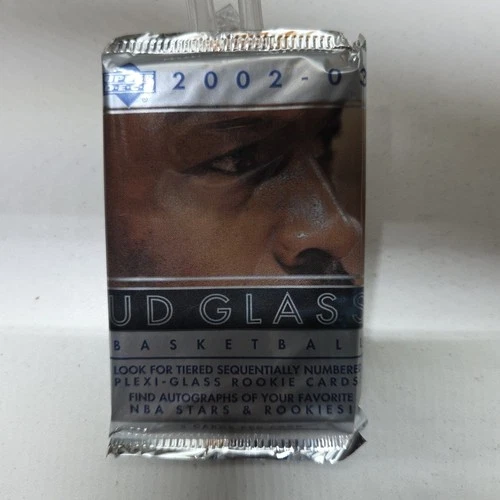 2002-03 UD Glass Basketball Pack Factory Sealed - ???Jordan/Kobe/Auto???