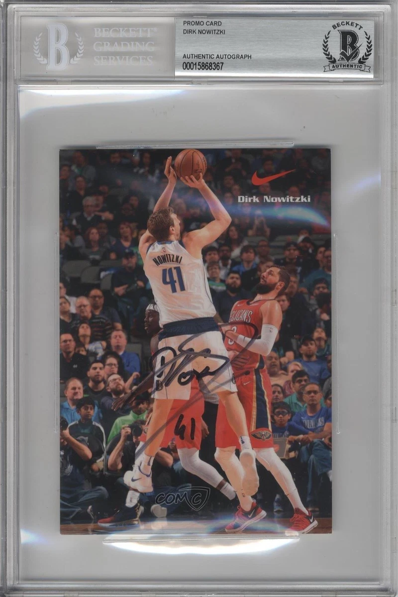 Dirk Nowitzki Basketball Autographed Sports Trading Cards for sale