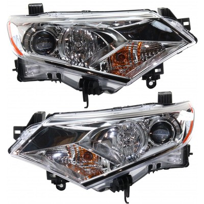 For 2012-2017 Nissan Quest Headlight Driver and Passenger Side Pair CAPA