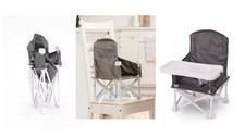My Chair 2-in-1 Baby High Chair Portable Travel Booster Seat, High Chair fo...