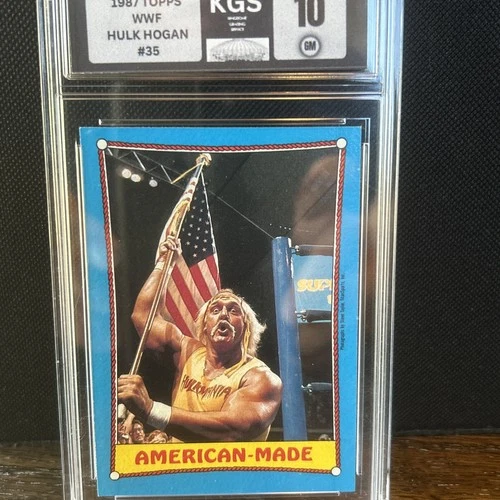 1987 Topps WWF Hulk Hogan #35 NM