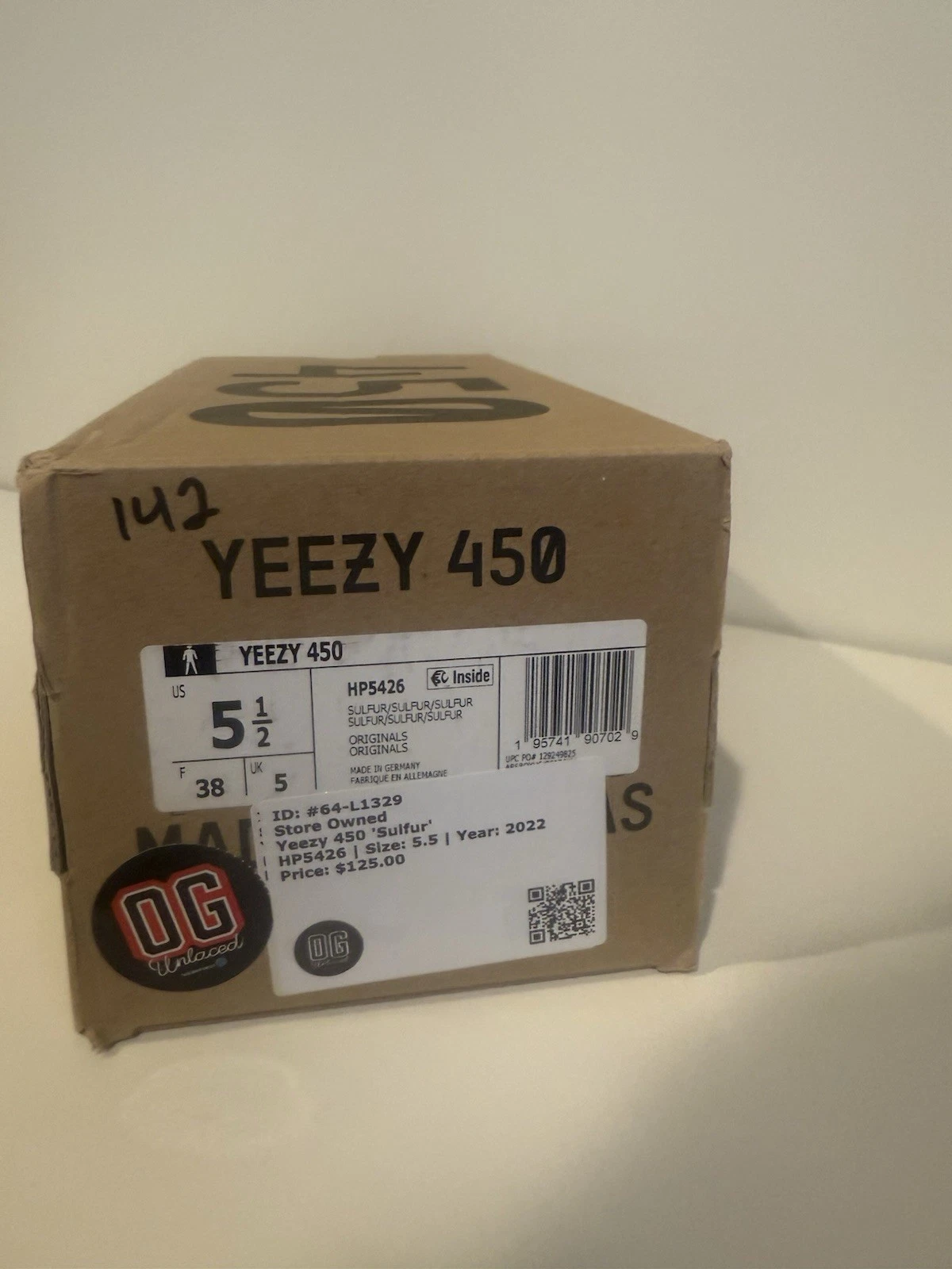Yeezy 450 Zolfo 5.5 Youth