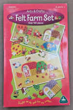 Early Learning Centre Arts & Crafts Felt Farm Set (Over 100 Pieces)