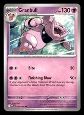Granbull 038/094 Uncommon Phantasmal Flames Pokemon Near Mint