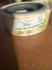 Stagecoach South West Hop122 Freddie frog &lsquo;I Road The Freddie Bus&rsquo; Sticker Reel