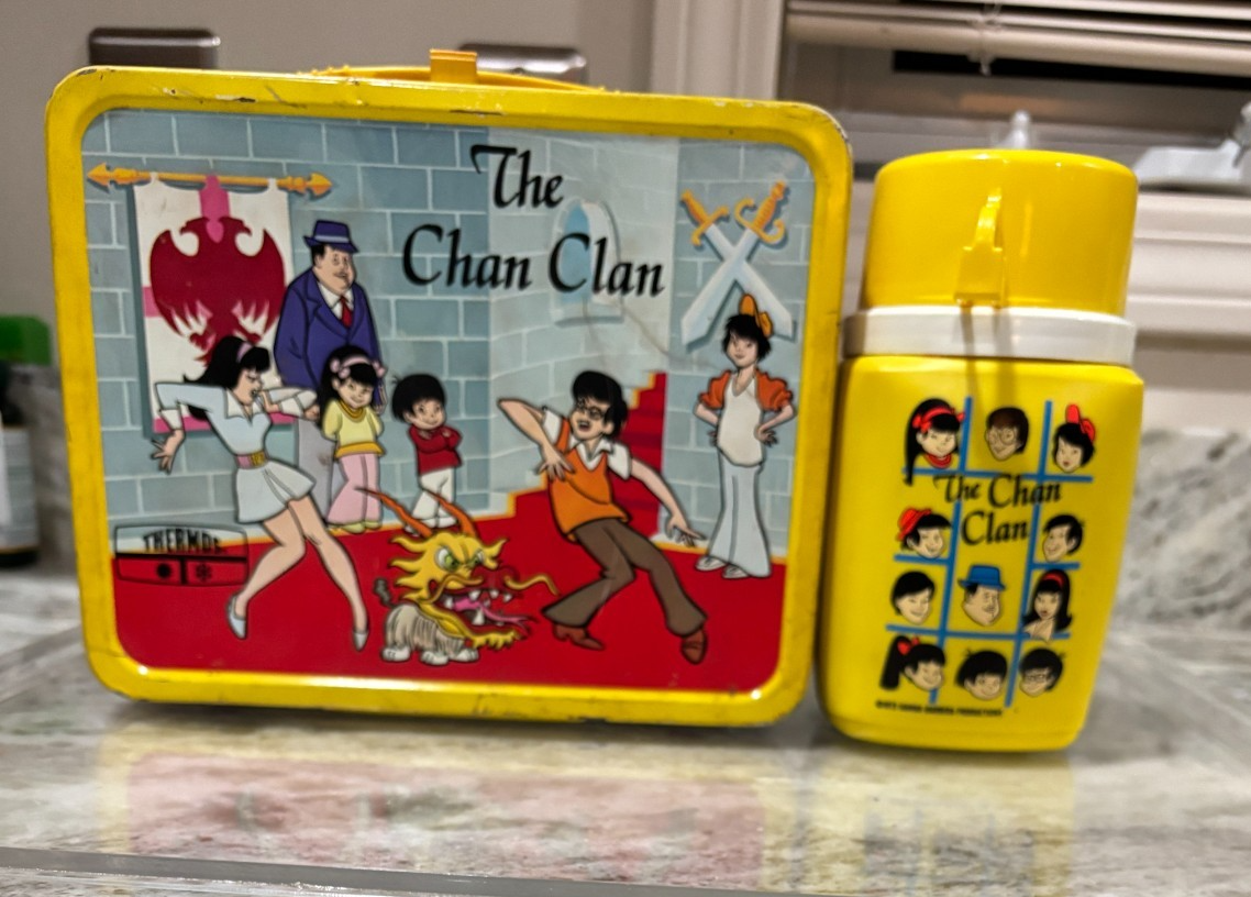 VINTAGE THE CHARLIE CHAN CLAN LUNCHBOX AND THERMOS 1973 | eBay