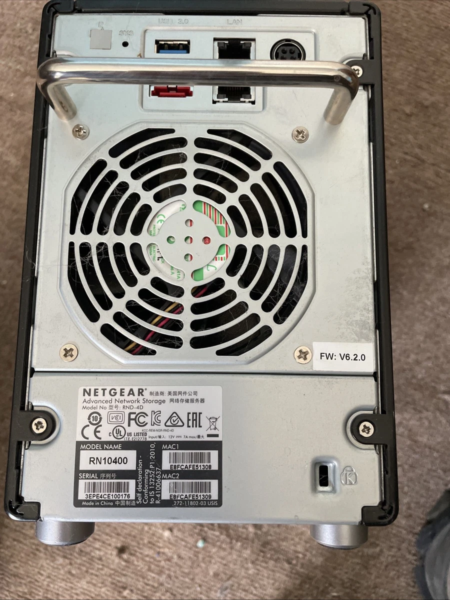 NETGEAR Network Attached Storage 4 Bays for sale | eBay