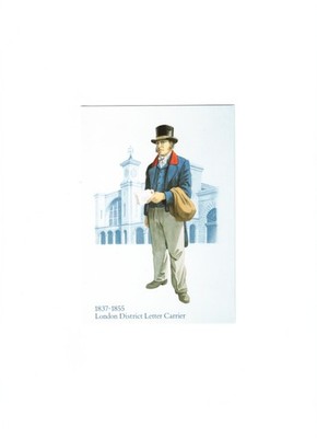 Alte AK  Postkarte Ansichtskarte  London District Letter Carrier   unbenutzt