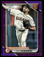 2024 Bowman Draft Purple 1st Ryan Vanderhei 014/250 #BP-15