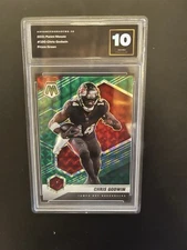 2021 Panini Mosaic #190 Chris Godwin Green Prizm