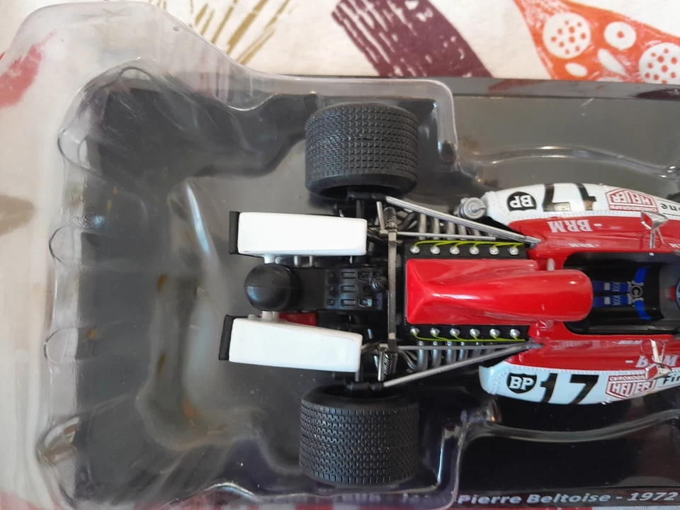 D27b DAMAGED 1/24 BRM P160B Beltoise Monaco GP 1973 Centauria Panini Altaya - Immagine 3 di 4