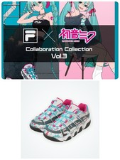 FILA BARRICADE XT97 × Hatsune Miku / Zapatillas informales (NEGRO/PÚRPURA/AZUL)