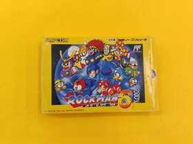 Capcom Famicom Software Rockman 6 The Greatest Battle In History KrD58