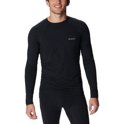 Columbia Midweight Stretch LS Herren Baselayer Oberteil schwarz